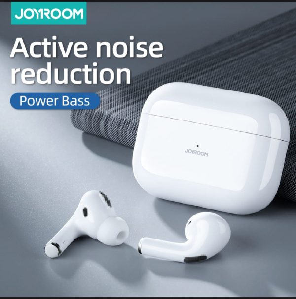 JOYROOM Pro 2 Airpods – Wireless Bluetooth Earbuds with ANC, Premium Sound, Silicone Case – Pro 2 Earbuds for iOS & Android - Image 3