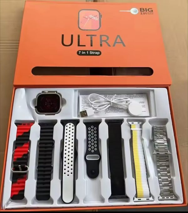 AirPods Pro 2 + Ultra 7-in-1 Smartwatch Combo | Premium Sound & Style Deal - Image 5