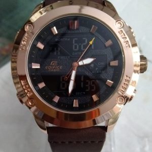 Edifice Watch For Men | Best Quality Watch For Men | Watch For Men - Wrist Watches For Men - Rubber Strap Watch - With Box