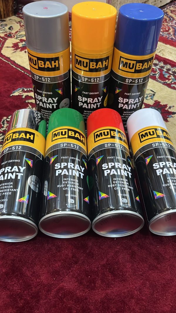 MUBAH Color Spray 300g – Quick-Dry, Fade-Resistant, Smooth Finish Color Spray for Vibrant Results - Image 3