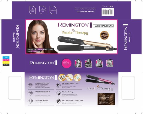 Remington Hair Straightener Keratin Therapy Hair Straightener Flat Iron - Best Quality Iron For Hair Straightening - Remington Keratin Therapy Iron  - Image 12
