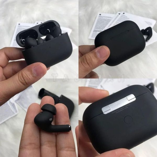 Apple AirPods Black Lite Edition (2nd Generation) with Active Noise Cancellation – Seamless Wireless Audio (With Box) - Image 2