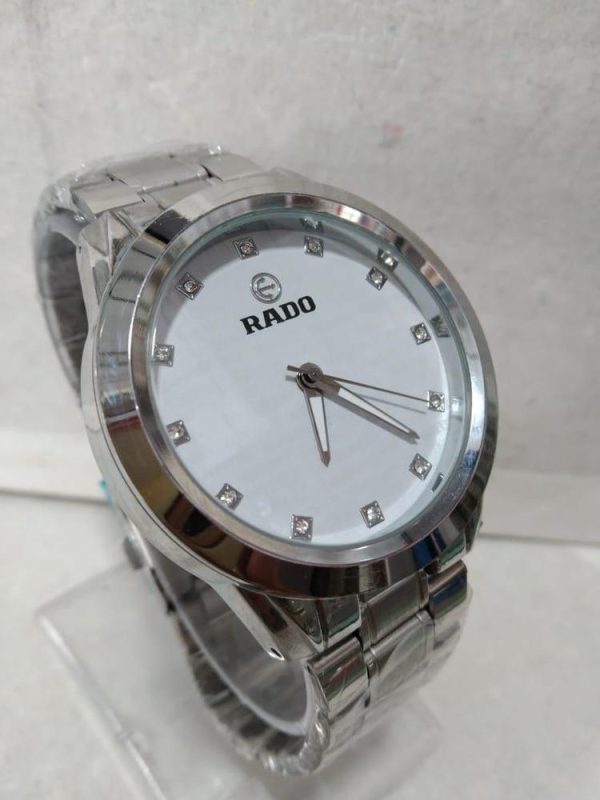 RADO Men’s Formal Wrist Watch With Stainless Steel Chain | Best Quality Rado Watch For Men's - Men's Watches - Wrist Watch For Men - With Random Box - Image 4