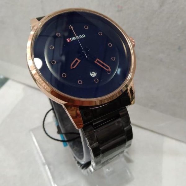FORRAD Men’s Watch with Stainless Steel Strap Date Function Analog Display -  Durable & Lightweight Casual Wristwatch | Men's Watch - Wrist Watch For Men - Stainless Steel Dial & Strap - Image 10