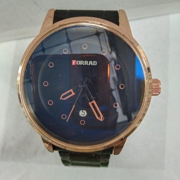 FORRAD Men’s Watch with Stainless Steel Strap Date Function Analog Display -  Durable & Lightweight Casual Wristwatch | Men's Watch - Wrist Watch For Men - Stainless Steel Dial & Strap - Image 3