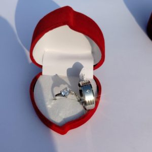 Couple Special Stainless Steel Rings Set – Matching His & Hers Bands for Couples, Promise or Anniversary Rings | Couple Ring | Ring For Gift |