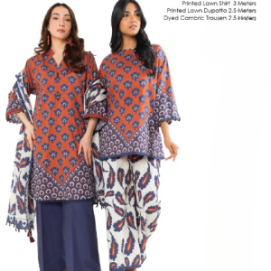 alkaram Lawn | Unstitched Collection 3 Pieces Casual Wear| Summer collection 2025 Collection Vol 1❤️