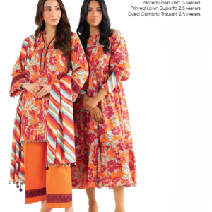 alkaram Lawn | Unstitched Collection 3 Pieces Casual Wear| Summer collection 2025 Collection Vol 1❤️