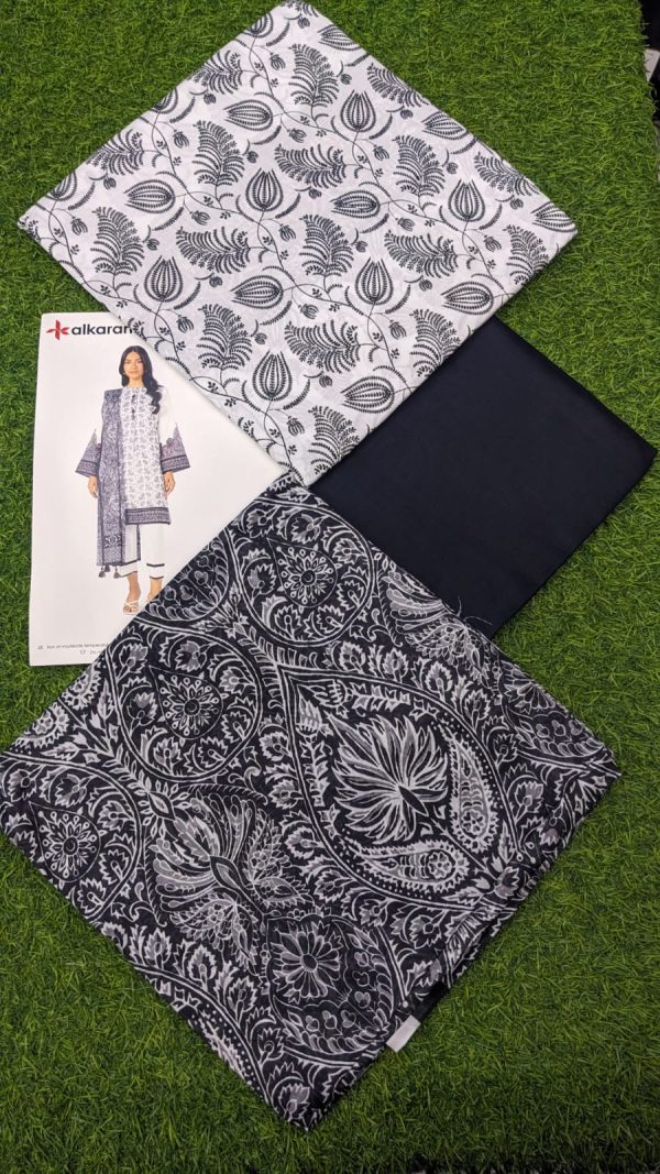alkaram Lawn | Unstitched Collection 3 Pieces Casual Wear| Summer collection 2025 Collection Vol 1❤️ - Image 2