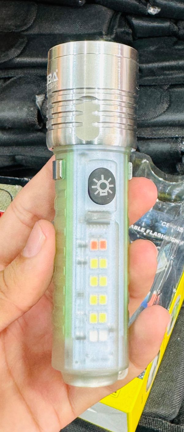 Coba Mini LED Torch Light - Coba CB 1658 – Super Bright Handheld Tactical Light  | Multiple Modes | Zoom-able Electric Flashlight for Camping, Hiking & Cycling ( Random Color ) - Image 6