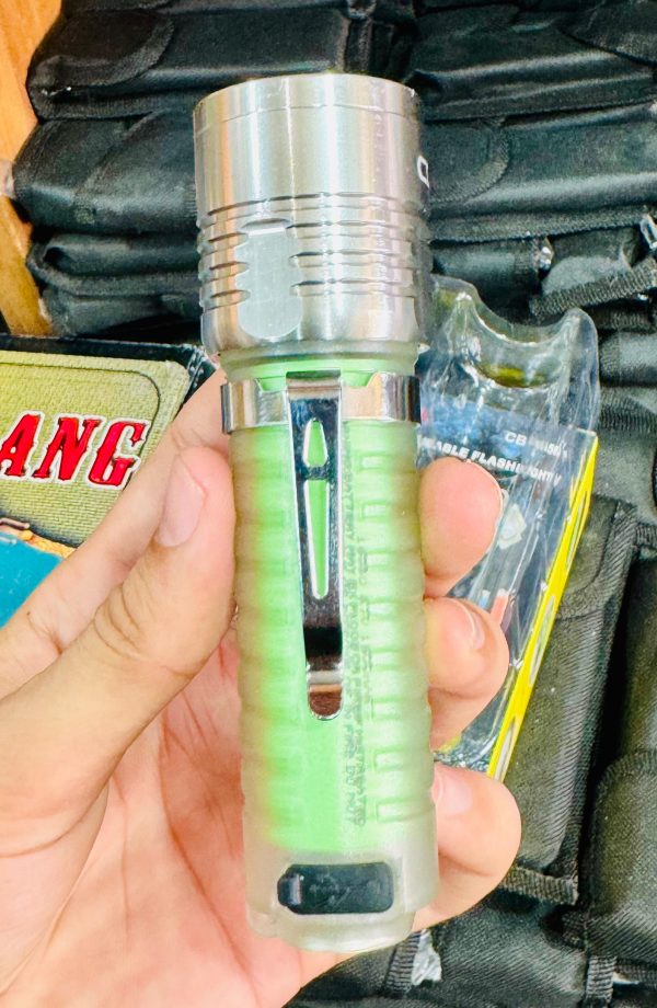 Coba Mini LED Torch Light - Coba CB 1658 – Super Bright Handheld Tactical Light  | Multiple Modes | Zoom-able Electric Flashlight for Camping, Hiking & Cycling ( Random Color ) - Image 5