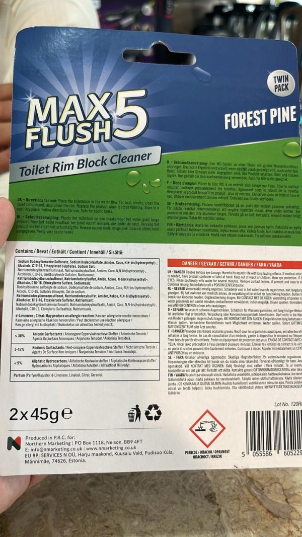 Toilet Rim Block Cleaner – Long-Lasting Freshness & Powerful Cleaning for Your Toilet | Toilet Cleaner - Image 3
