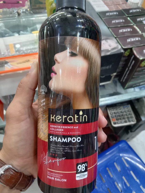 Wellice Hair Salon Keratin Essence and Collagen Shampoo - 800g - Image 2