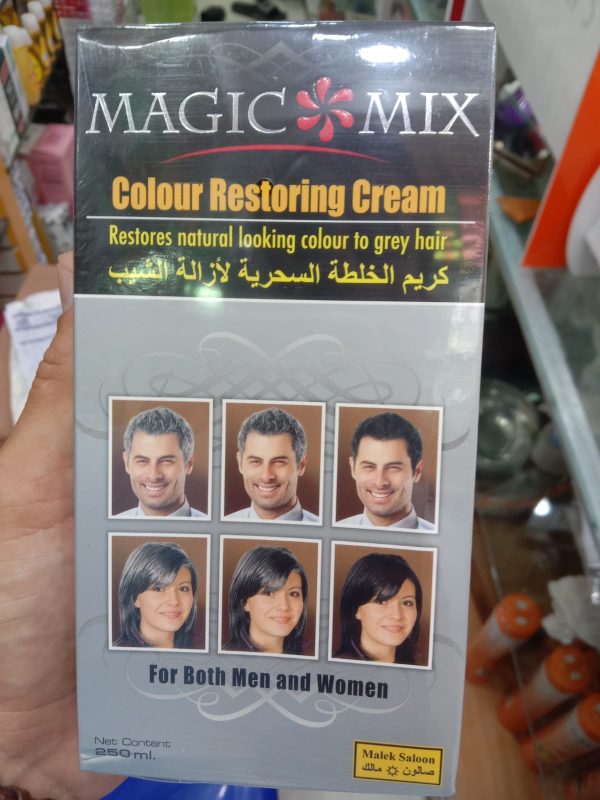 Magic Mix Colour Restoring Cream – Natural Black Hair Treatment, 250ml | Restores Natural Hair Color & Shine, Easy Application, No Harsh Chemicals - Image 6