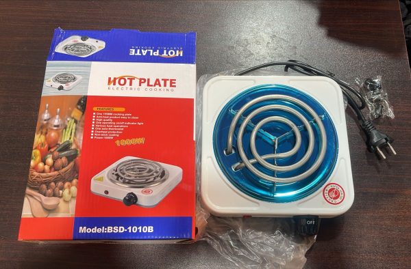 Electric Stove For Cooking - Hot Plate Heat Up In Just 2 mins - Easy to Clean -Metal Body (random color ) - Image 2