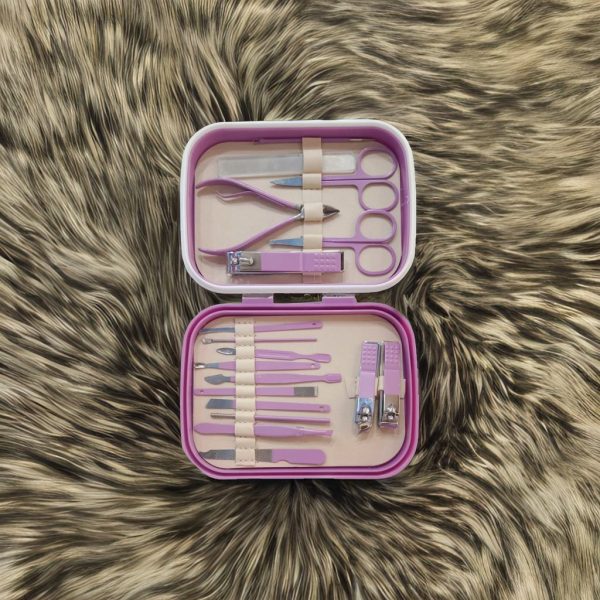 18 Pieces Portable Nail Clippers Beauty Tool Set