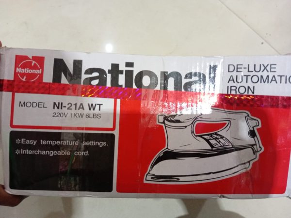 (NW000430) National IRON Supreme De-Luxe Automatic Model no NI-21AWT - Image 2