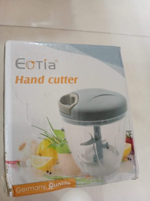 ( NW000432 ) Hand Pulled Multipurpose Chopper & Cutter | Rope Pulled Chopper Multifunctional Meat Grinder, Vegetable Cutter (Random Color) - Image 2