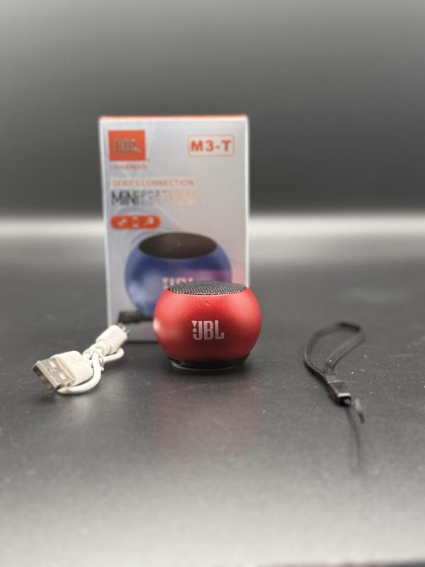 BL M3 Mini Bluetooth Speaker-M3 Portable Wireless Bluetooth Speaker-JBL Portable mini Bluetooth speaker-supper quality base boosted music & High-Quality Sound, Ultra Compact Metal Body-JBL M3 Mini Portable Wireless Bluetooth Speaker - Image 6