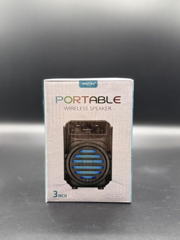 3-inch Bluetooth speaker with RGB lights, USB-TF port, and FM / portable wireless speaker / GTS-1961 - Image 8