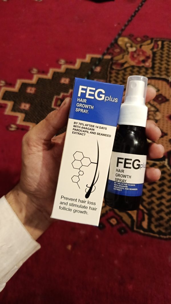 FEG Plus Hair Growth Spray – Stimulate Follicles, Reduce Hair Fall, and Encourage Thicker, Healthier Growth 60ML - Image 6