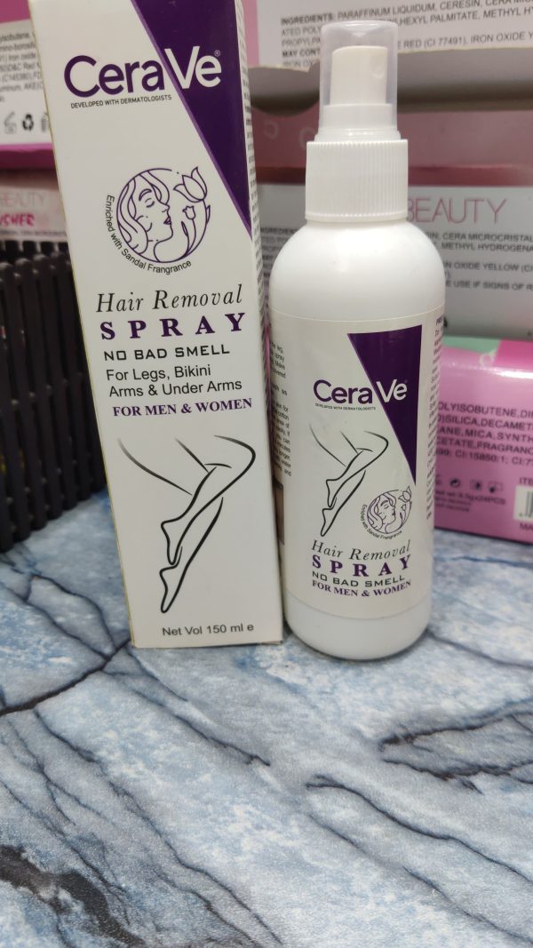 Cereve Hair Removal Spray for Women – Fast, Painless Hair Removal for Legs, Arms & Body, Smooth Skin at Home | Hair Removal - Image 7