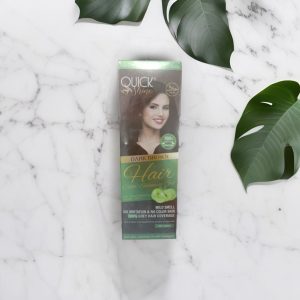 Quick Shine Hair Color Shampoo Gel Dark Brown (200ml)