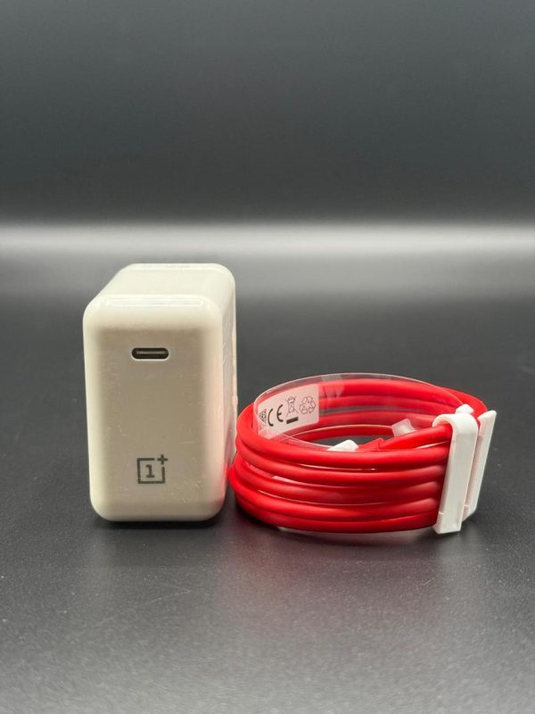 OnePlus 65W Warp Charge Power Adapter with Type-C to Type-C Fast Charging Cable (with box) - Image 3