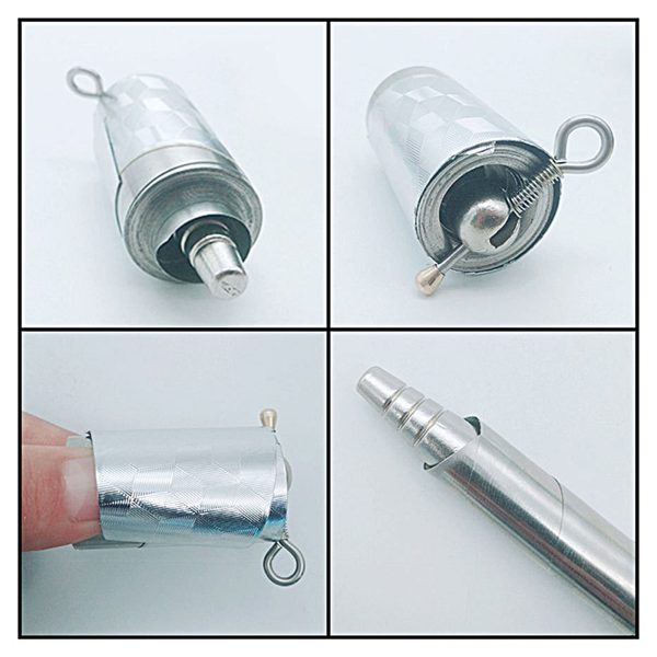 Magic Extendable Metal Stick for Self Defence and Fun Magic Pocket Stick golden color) - Image 2