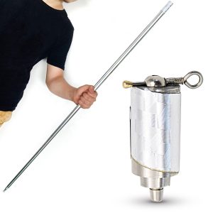 Magic Extendable Metal Stick for Self Defence and Fun Magic Pocket Stick golden color)