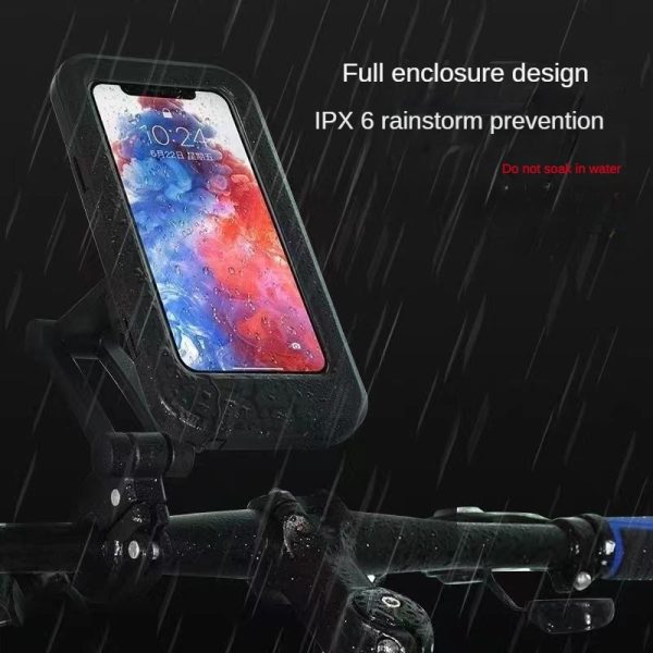 Waterproof Magnetic Bicycle Mobile Phone Holder – 360° Rotation - Image 8