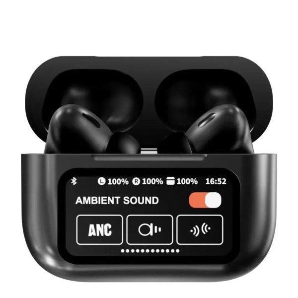 Black Airpods with Long-Lasting Battery & Active Noise Cancellation - 1 Pcs - Image 2
