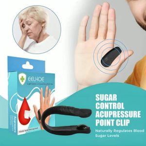 Sugar Control LI4 Acupressure Point Clip Wearable – Supporting Acupressure Relaxation, Stress Alleviation, Tension Relief and Headache Relief Hand Clip Migraine Pressure Point Clip