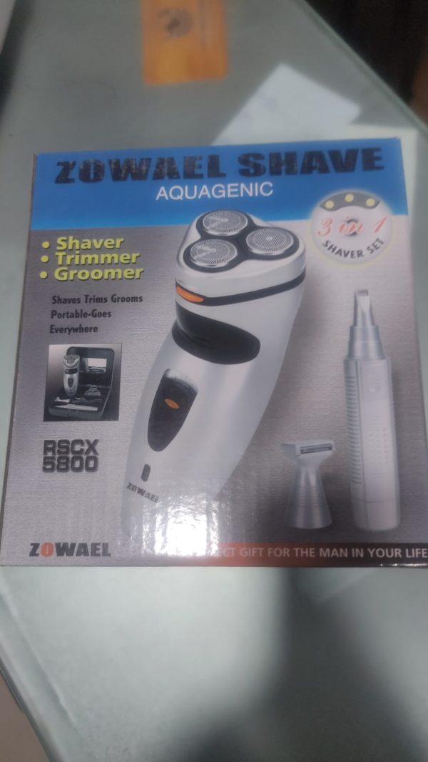 ZOWAEL RSCX 5800 Aquagenic Shaver, Trimmer & Groomer - Image 6