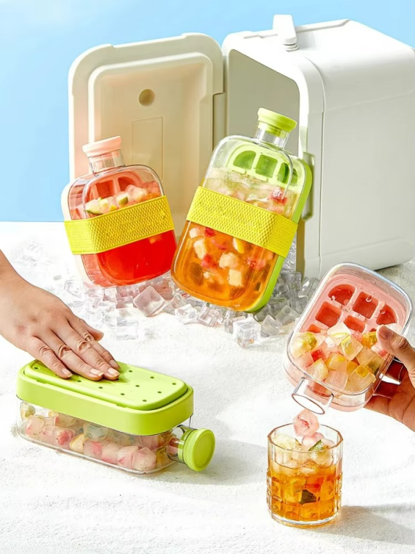 My Crush Cup Ice Cube Tray, Water Bottle Ice Cube Tray, Cool Summer Ice Cube Cup, Upgraded Ice Cube Bottle, Reusable Press-to-Cold Ice Cube Hydration - 500ml - Random Color - Image 8