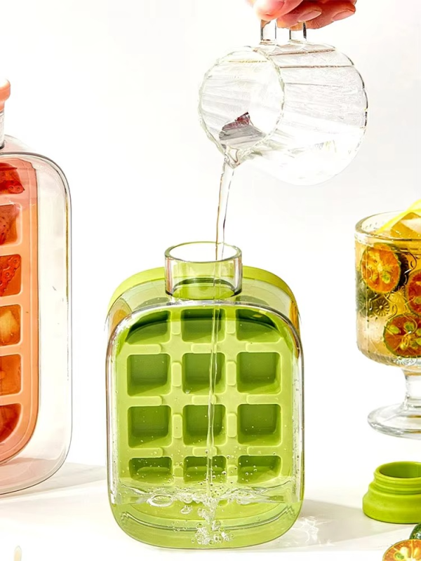 My Crush Cup Ice Cube Tray, Water Bottle Ice Cube Tray, Cool Summer Ice Cube Cup, Upgraded Ice Cube Bottle, Reusable Press-to-Cold Ice Cube Hydration - 500ml - Random Color - Image 7