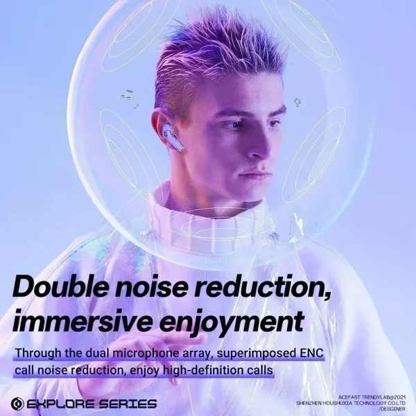Air39 Wireless Earbuds | Bluetooth 5.3 | Clear Sound | Heavy Bass | Noise Reduction |  LED Display - Random Color - Image 10