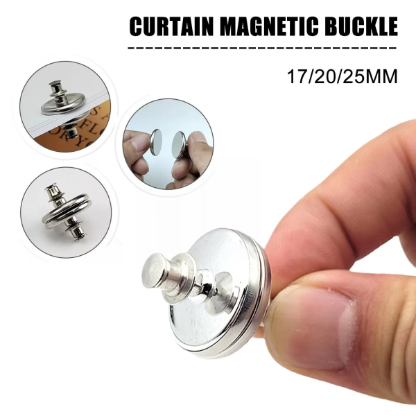 Curtain Pins, Curtain Tiebacks, Magnetic, Gap Resistant, Lace | Curtains, Curtain Accessories, Fasteners | Curtains Button Magnet - Image 9