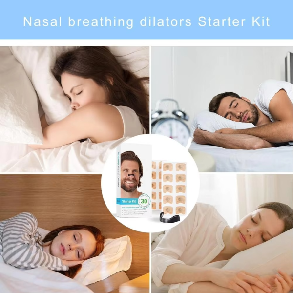 Sleep-co Magnetic Nose Strips – Nasal Dilator Starter Kit Next-Gen Breath In Nasal Strips / Magnetic Nose Clips - Image 4