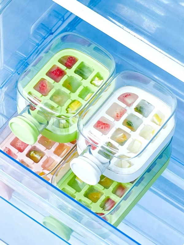 My Crush Cup Ice Cube Tray, Water Bottle Ice Cube Tray, Cool Summer Ice Cube Cup, Upgraded Ice Cube Bottle, Reusable Press-to-Cold Ice Cube Hydration - 500ml - Random Color - Image 10