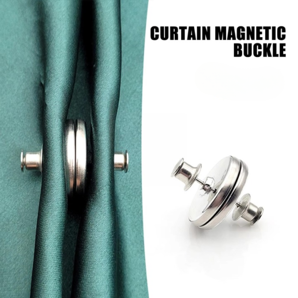 Curtain Pins, Curtain Tiebacks, Magnetic, Gap Resistant, Lace | Curtains, Curtain Accessories, Fasteners | Curtains Button Magnet - Image 4