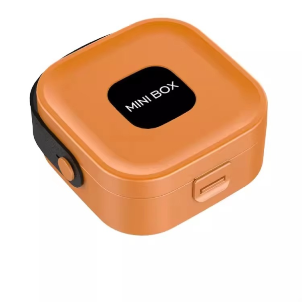Jewelry Organizer Box | Portable Jewelry Storage Box | Sleek | Portable | Multi-Functional Travel Jewelry Organizer | Durable | Compact Ring | Necklace | Earring Storage Boxes With Mirror | For Travel | Home | Gift Option - Random Color  - Image 15