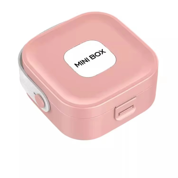 Jewelry Organizer Box | Portable Jewelry Storage Box | Sleek | Portable | Multi-Functional Travel Jewelry Organizer | Durable | Compact Ring | Necklace | Earring Storage Boxes With Mirror | For Travel | Home | Gift Option - Random Color  - Image 16