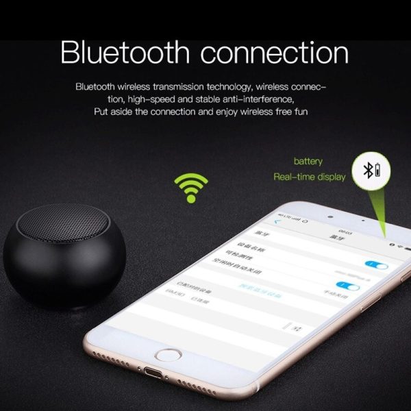 Mini Portable Wireless Bluetooth & Rechargeable Speaker - Wireless Bluetooth Mini Speaker With Card Slot (Random color) - Image 8