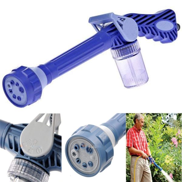 Ez Jet Water Canon 8 In 1 Turbo Water Spray – For Car & Bike Washing, Gardening - Best Quality Water Spray ( Random Color ) - Image 3