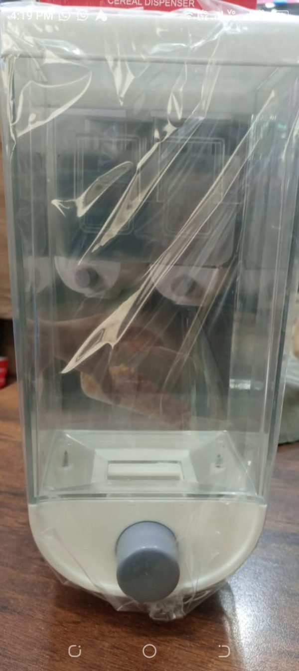 Wall-mounted Dry Food Dispensers For Organized Kitchens, Featuring Clear Containers -Random color | food storage box 1500 ml - Image 6