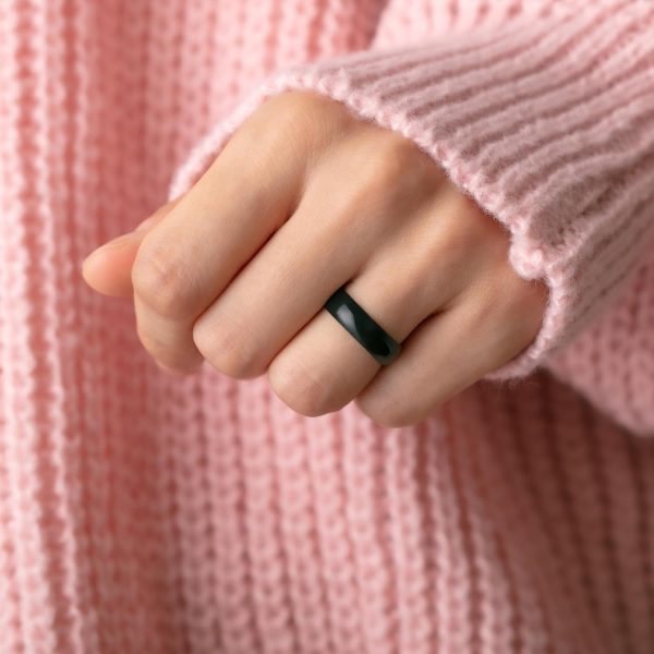 01 PCs Magnetic Health Ring – Pain Relief & Blood Flow Booster Ring | Ring For Improve Health - Blood Flow Booster - Ring For Boost Blood Flow - Black Color - Image 5