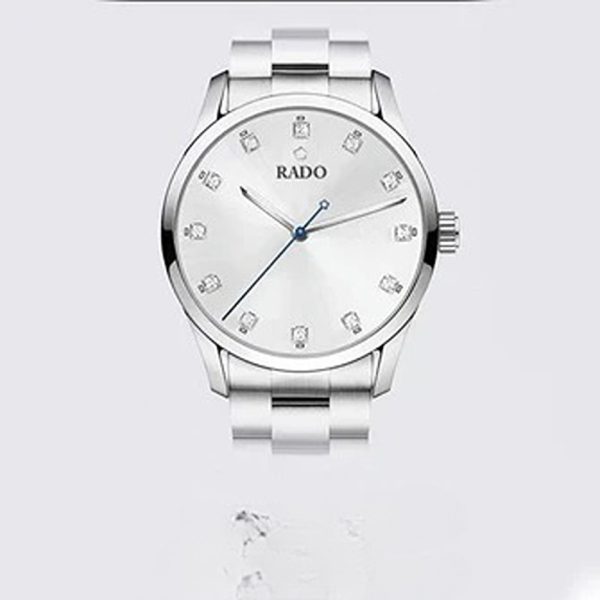 RADO Men’s Formal Wrist Watch With Stainless Steel Chain | Best Quality Rado Watch For Men's - Men's Watches - Wrist Watch For Men - With Random Box - Image 8