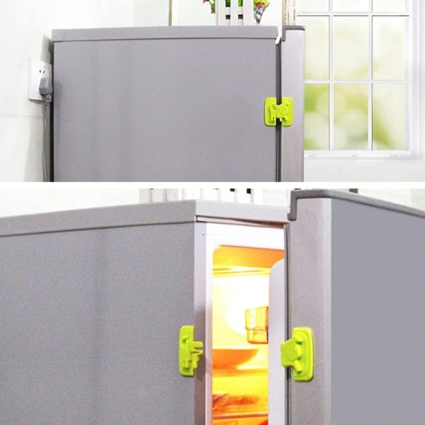 01 PCs Cute Dog Shape Cartoon Cabinet Door Child Safe Lock Refrigerator Toilet Baby Safety Tools | Refrigerator Lock | Lock For Cabinet - Random Color - Image 8