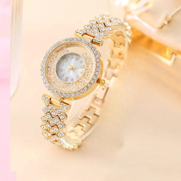 Fashion Watch Popular Fashion Diamond Women's Watch Quartz Leisure Watches for Women Luxury Watch (Without Box) - Image 7